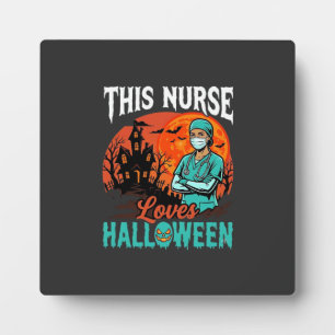 Plaque Photo Conception de soins infirmiers Halloween épouvanta