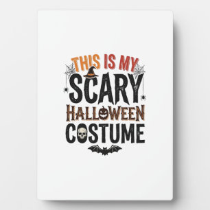 Plaque Photo Conception de T-shirt vintage de costume d'Hallowe