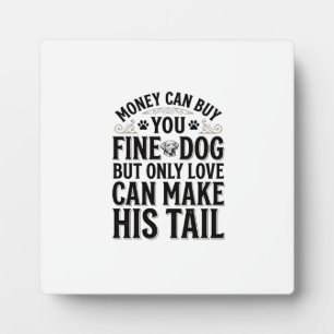 Plaque Photo Conception de typographie de citation d'amour de c