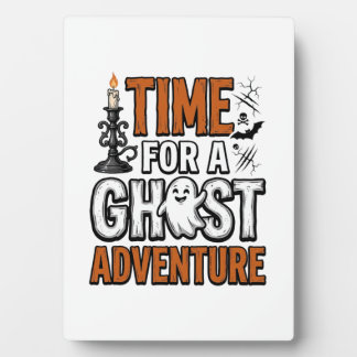 Plaque Photo Conception de typographie vintage Halloween Ghost 
