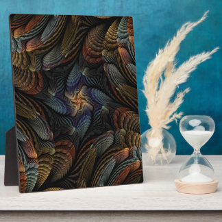 Plaque Photo Coquillages Abstraits