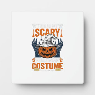 Plaque Photo Costume d'Halloween effrayant Chapeau de sorcière