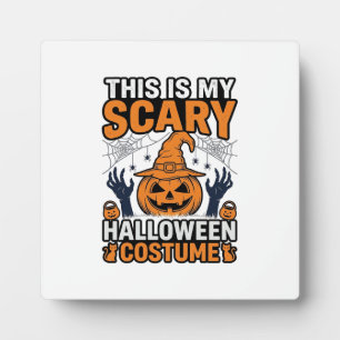 Plaque Photo Costume Halloween Épouvantable Chapeau de Sorcière