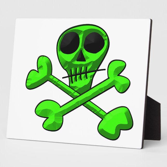 Plaque Photo Crâne (Côté)