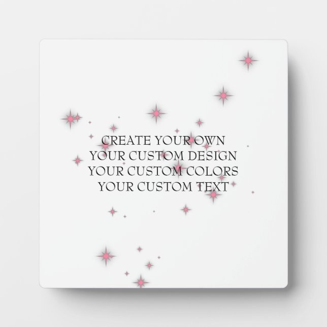 Plaque Photo Create Your Own - Your Image Here (Devant)