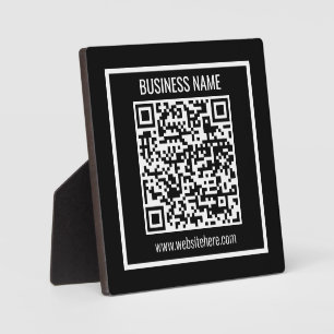 Plaque Photo Créez un code QR moderne instantanément