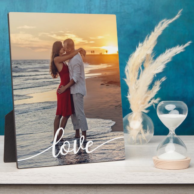 Plaque Photo Créez votre propre script d'amour Romantique Coupl (Côté)