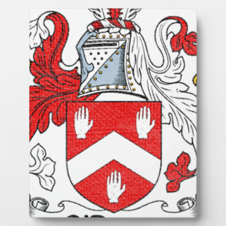 Plaque Photo Crest de la famille O'Byrne