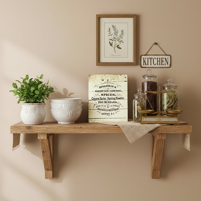 Plaque Photo Cuisine vintage (Créateur téléchargé)