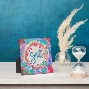 Plaque Photo Cute Inspirant Fun Whimsical Smile Inspirivity