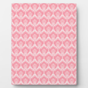 Plaque Photo Damas en rose