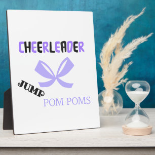 Plaque Photo Danse pom-pom girl