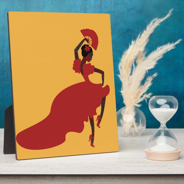 Plaque Photo Danseur flamenco (Côté)