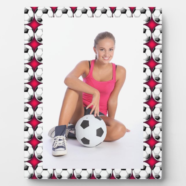 Plaque photo de football - SRF (Devant)