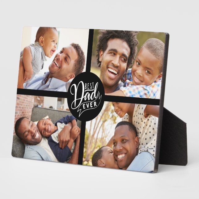 Plaque photo de la famille Best Papa (Côté)