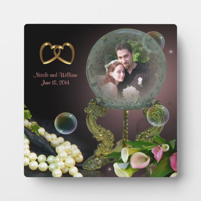 Plaque photo de l'imaginaire Crystal Ball (Devant)