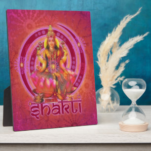Plaque Photo Déesse SHAKTI / LAKSHMI