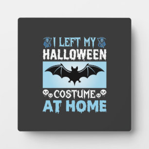 Plaque Photo Déguisement Halloween à la maison drôle motif chau