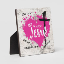 DEMANDEZ-MOI À PROPOS DE JÉSUS Évangile Graffiti É