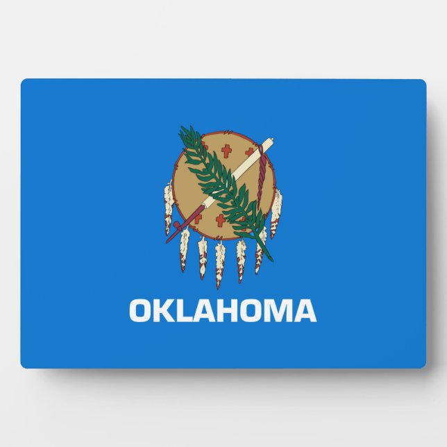 Plaque Photo Design de l'Oklahoma State (Devant)
