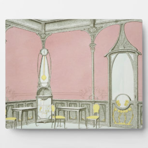 Plaque Photo Design d'intérieur pour une brasserie, illustratio