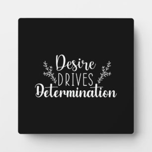 Plaque Photo Détermination des motivations du désir - Hustle, G