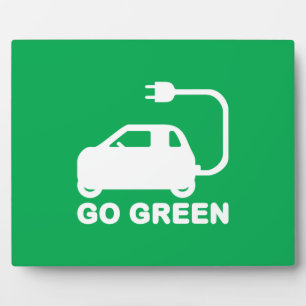 Plaque Photo Devenez écolo ~ Conduite de voitures électriques