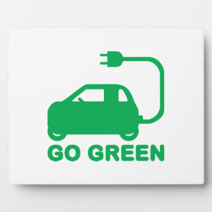 Plaque Photo Devenez écolo ~ Conduite de voitures électriques