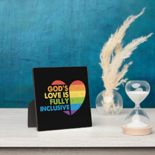 Plaque Photo Dieu Gay Chrétien Lgbt