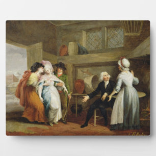Plaque Photo "Dîner dans les Hayfields" (surpris par M. Thornhi