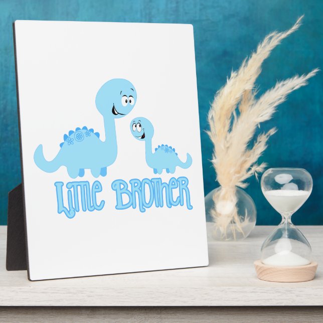 Plaque Photo Dinosaures Petit Frère (Côté)