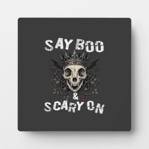 Plaque Photo Dis Cranne d'Intimidation Couronne Chauve-Souris A