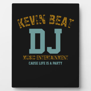 Plaque Photo dj