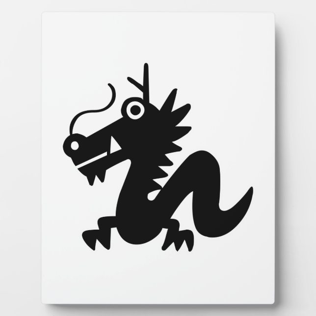 Plaque Photo Dragon (Devant)