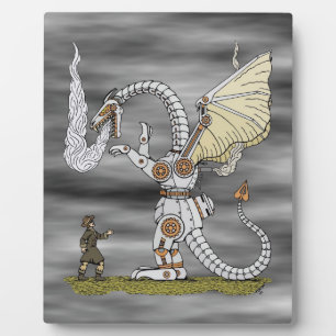 Plaque Photo Dragon mécanique