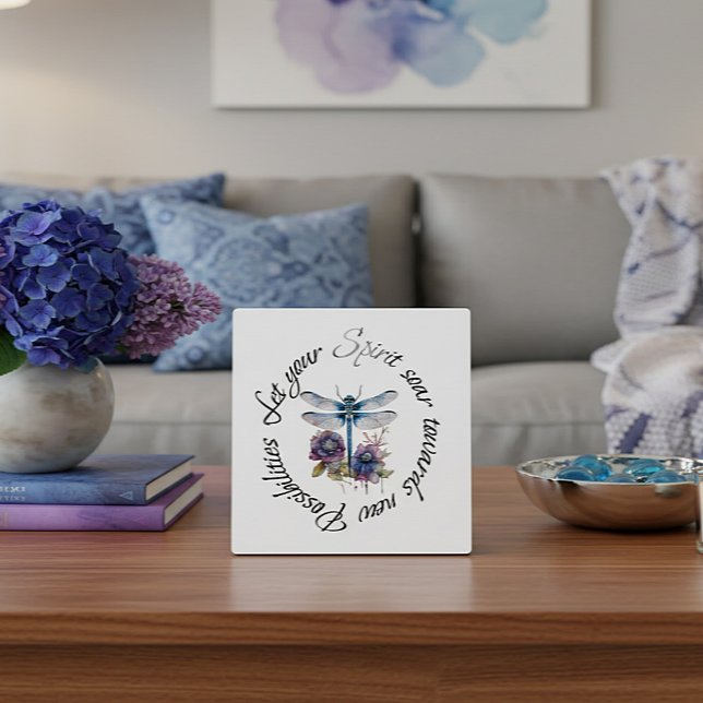 Plaque Photo Dragonfly - esprit de nouvelles possibilités (Créateur téléchargé)