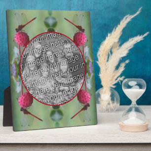 Plaque Photo Dragonfly On Dogwood Fruruits Créez votre propre p