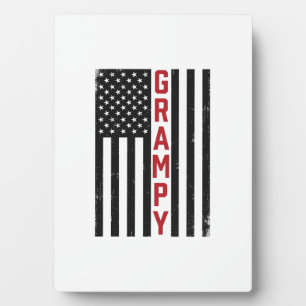 Plaque Photo Drapeau américain vintage vector design patriotiqu