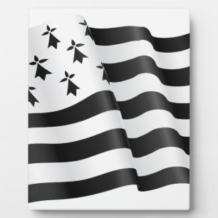 Plaque Photo Drapeau breton