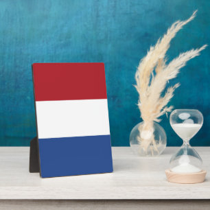 Plaque Photo Drapeau des Pays-Bas