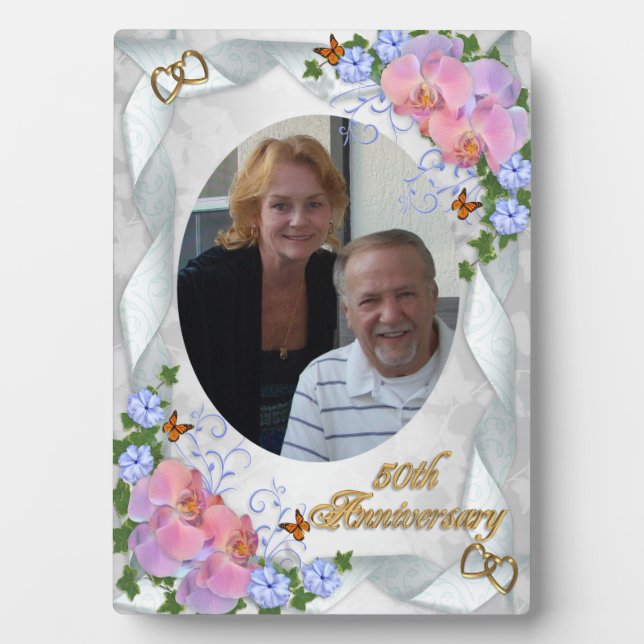 Plaque photo du 50e anniversaire (Devant)
