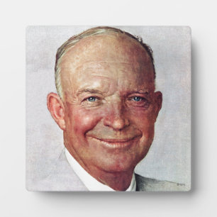 Plaque Photo Dwight D. Eisenhower