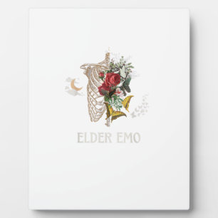 Plaque Photo Elder Emo Drôle Goth Ancien Gothic Cottagecore Gob