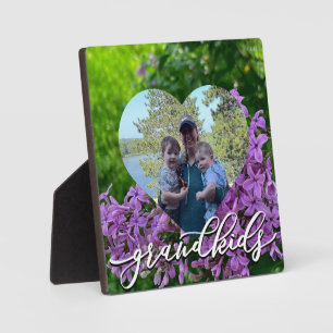 Plaque Photo Élégant modèle photo Lilacs violet