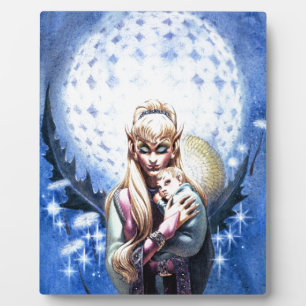 Plaque Photo Elf Madonna