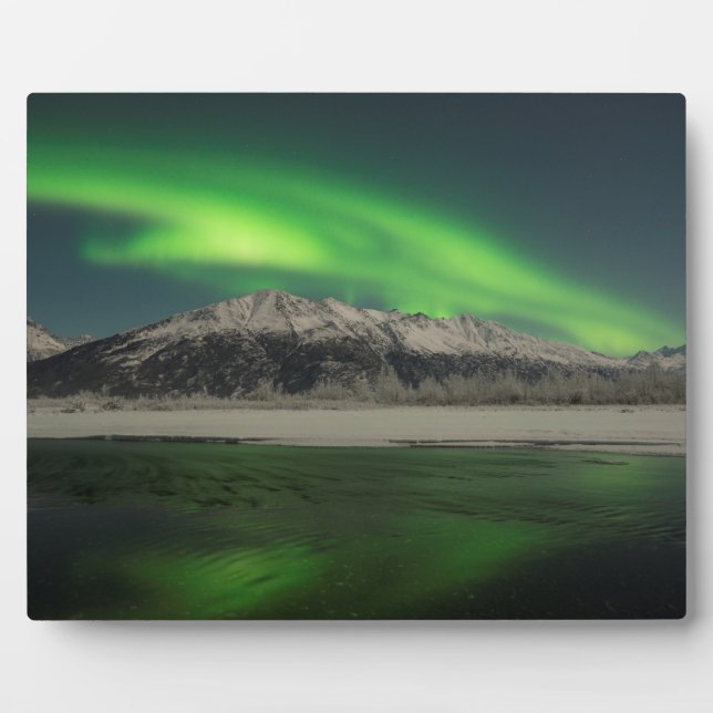 Plaque Photo Emerald Aurora (Devant)