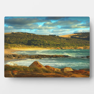 Plaque Photo Emita Beach Flinders Island, Tasmania
