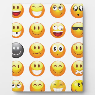 Plaque Photo emojis