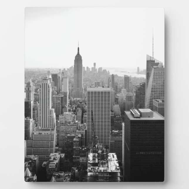 Plaque Photo Empire States Building (Devant)