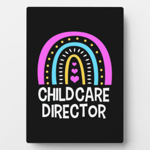 Plaque Photo Enseignant Directeur de la garde d'enfants